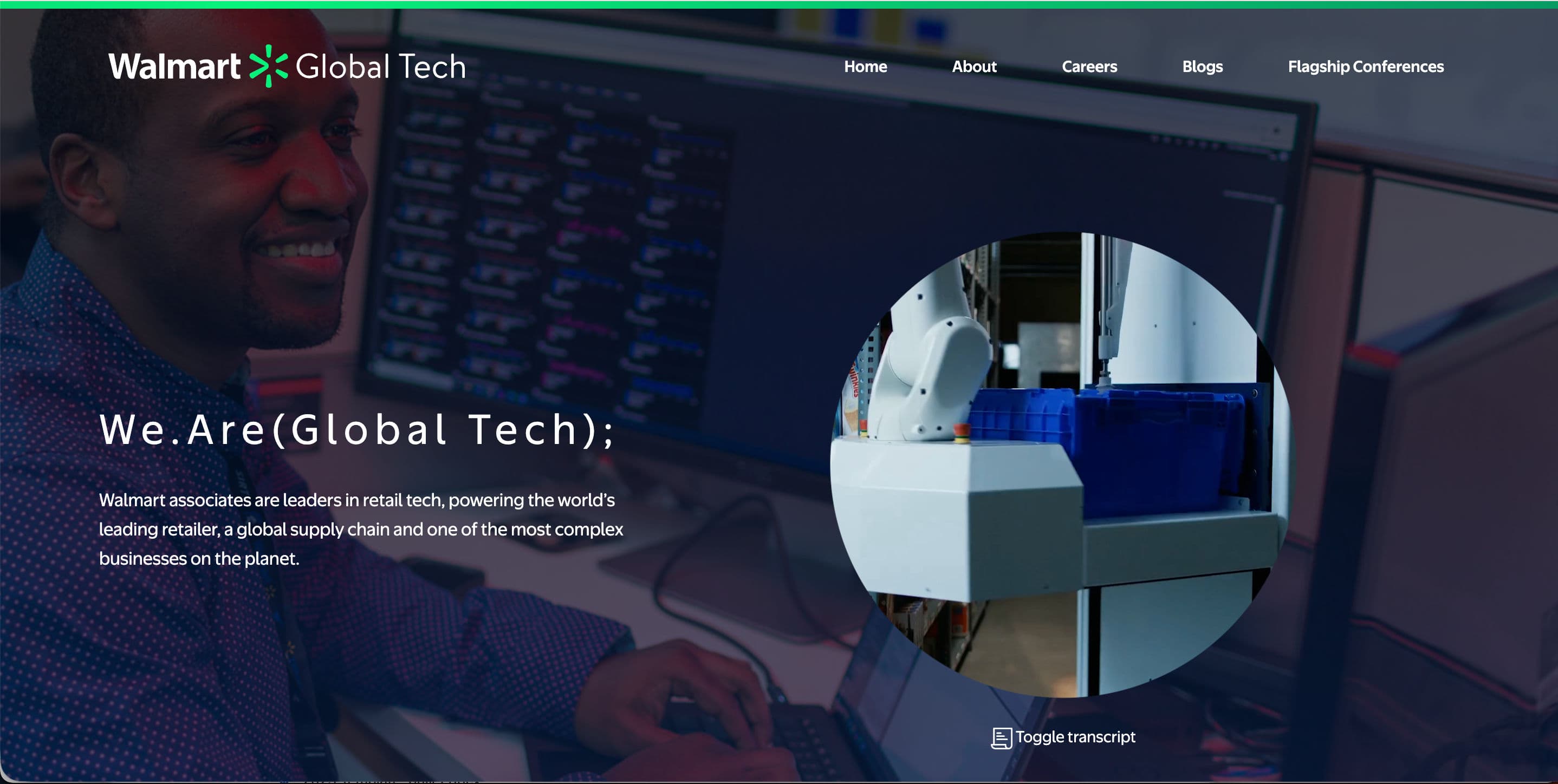 Walmart Project Screenshot 1